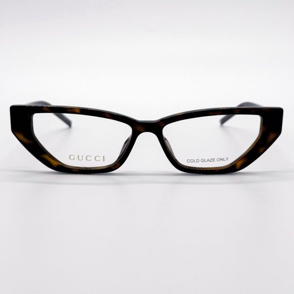 NEW GUCCI GG1683O 003 EYEGLASSES WOMEN HAVANA EYEWEAR - Picture 4 of 10